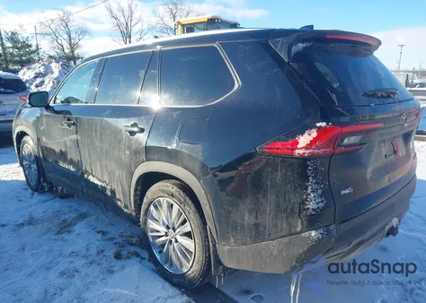 2024 Toyota Grand Highlander Platinum z USA, uszkodzony, nr VIN 5TDAAAB5XRS059941